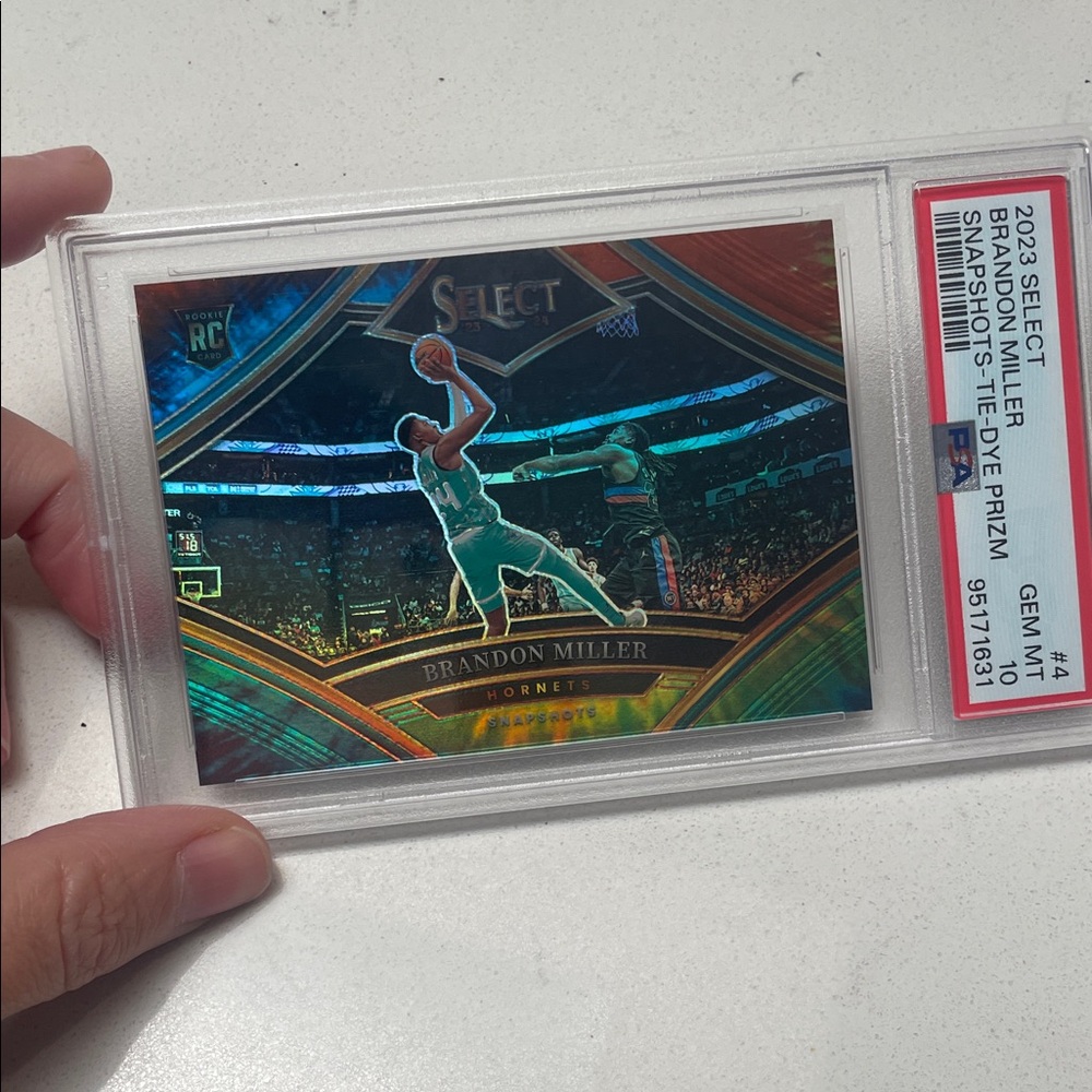 2023 Select Basketball Card - Brandon Miller 23/25 GM MT 10
